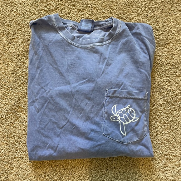 Makai long sleeve tshirt with front pocket - Picture 1 of 2